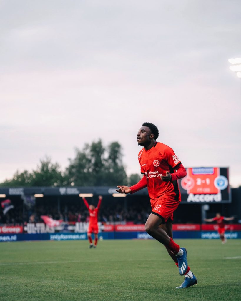 Emanuel Poku Scores as Almere City Beat Jong PSV in Eerste Divisie