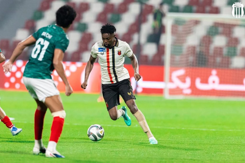 Bernard Mensah Scores and Assists but Al-Riyadh Suffer Defeat to Al-Ettifaq