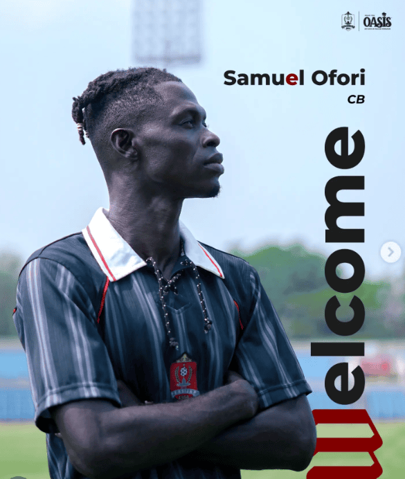 Ghanaian Defender Samuel Nana Ofori Joins Indonesian Top-Flight Club Persijap Jepara