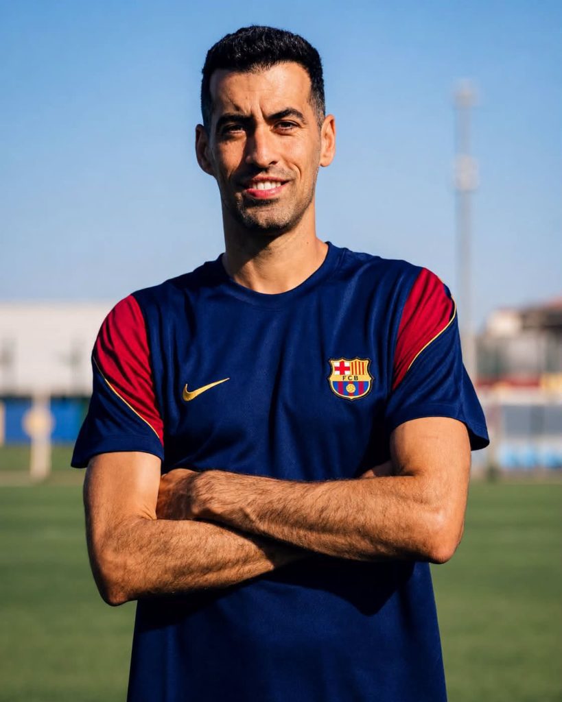 Sergio Busquets Begins Coaching Career with Barcelona’s B Team