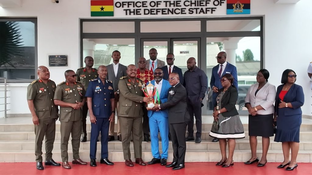Parliament Presents 2026 Democracy Cup Trophy to Military High Command