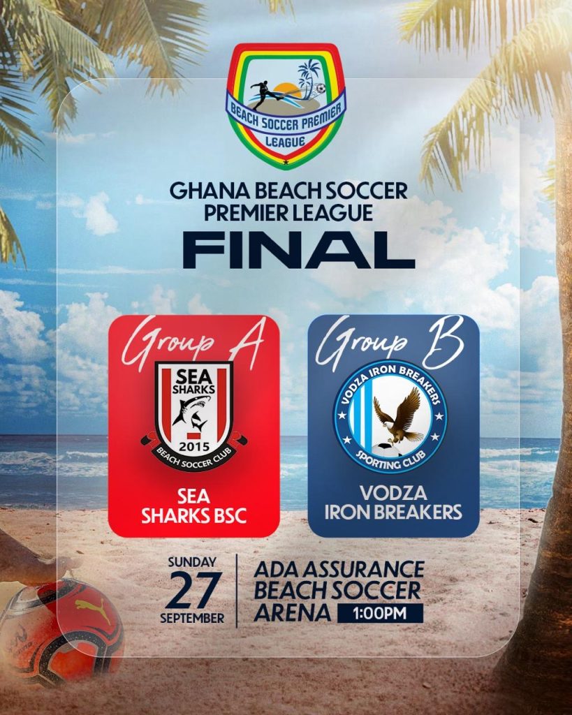 Sea Sharks, Vodza Iron Breakers Battle for Beach Soccer Premier League Crown