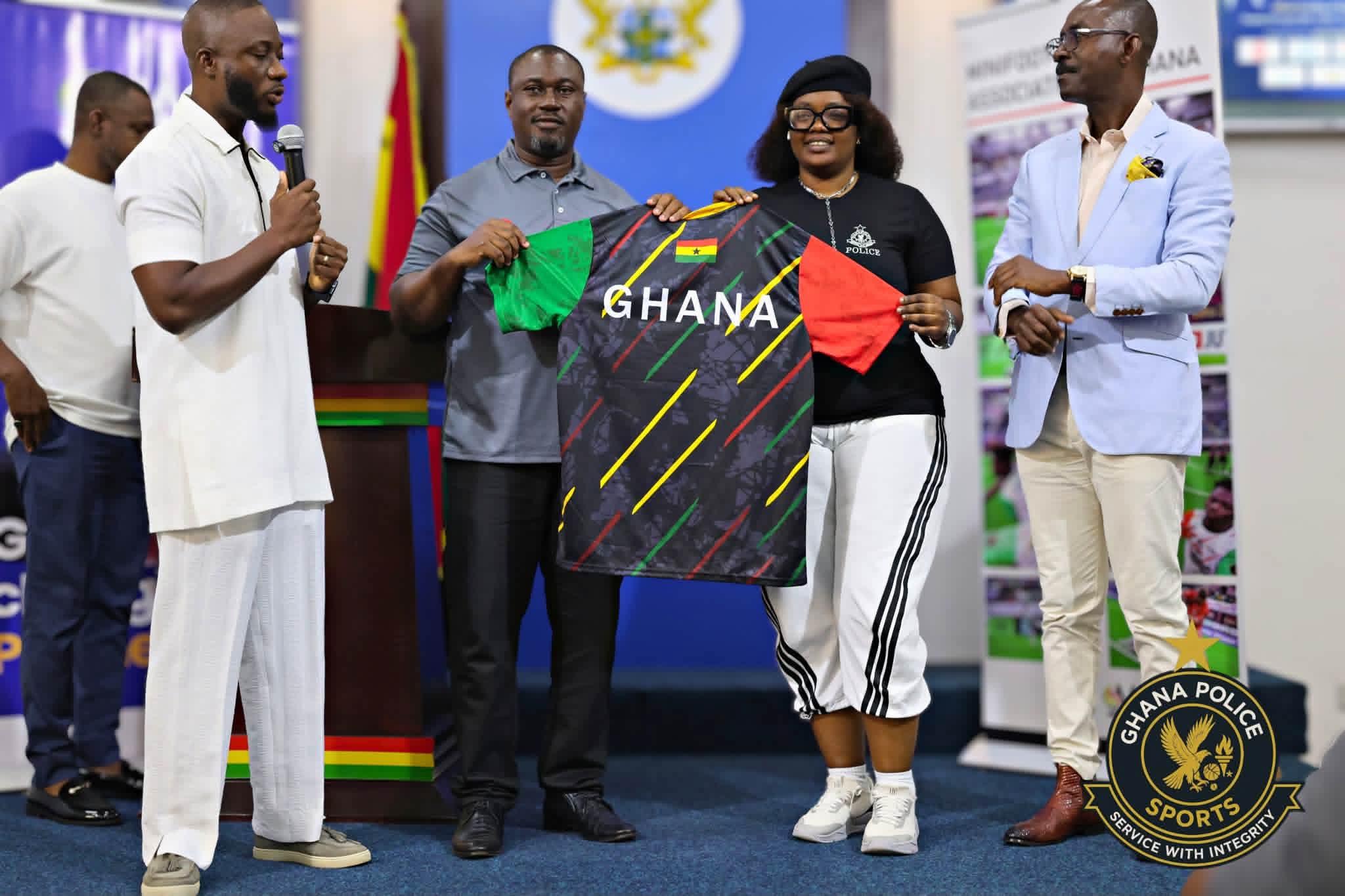 GHANA POLICE SPORTS UNIT PARTNERS SPARKS LADIES AS MINI FOOTBALL PROJECT TAKES OFF