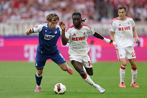 Gideon Mensah Makes Winning Bundesliga Debut as FC Köln Beat Hoffenheim