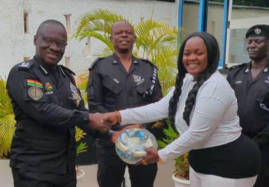 Ghana Police Sports Supports Formed Police Unit in Show of Esprit de Corps