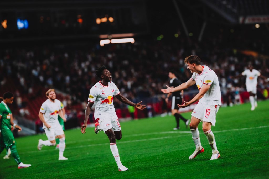 Edmund Baidoo Scores as Salzburg Thrash Rapid 5-1 in Austrian Bundesliga