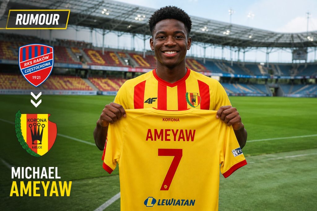 Michael Ameyaw Linked With Move to Korona Kielce