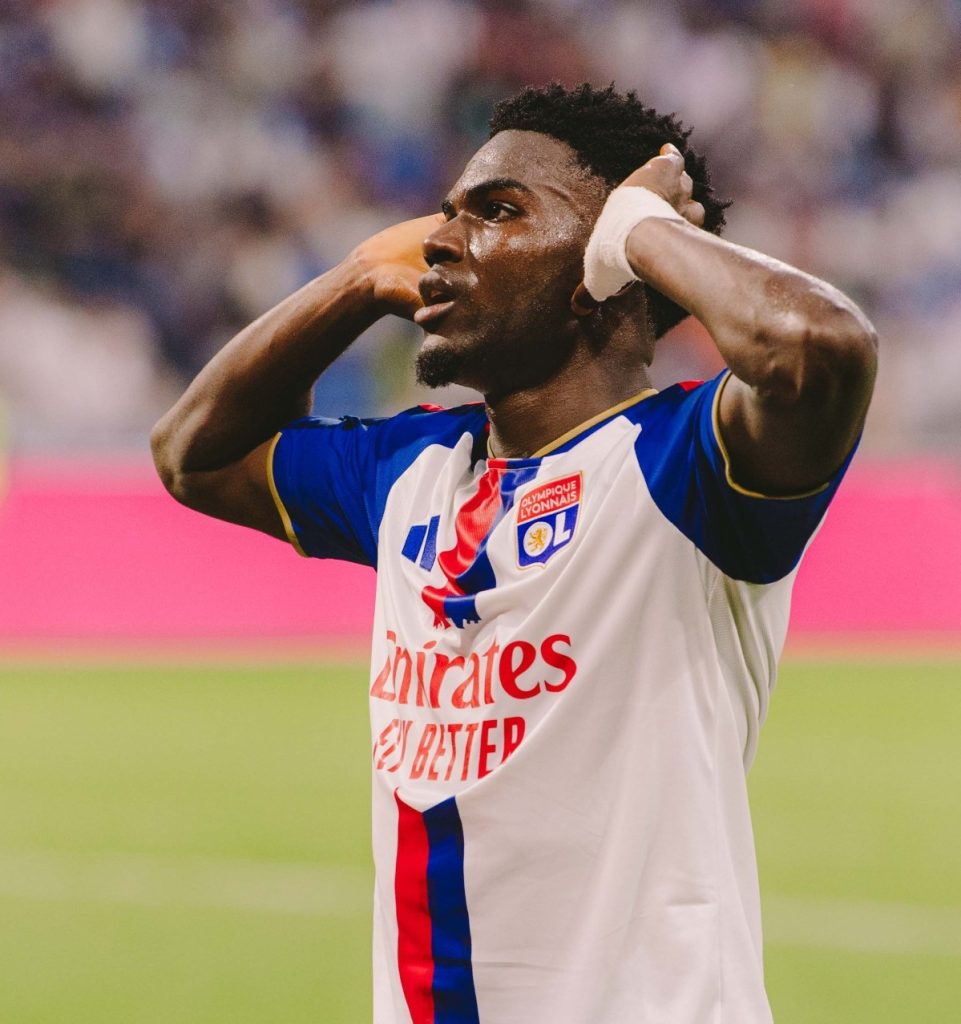 Ernest Nuamah Stars as Lyon Beat Auxerre to Go Top of Ligue 1