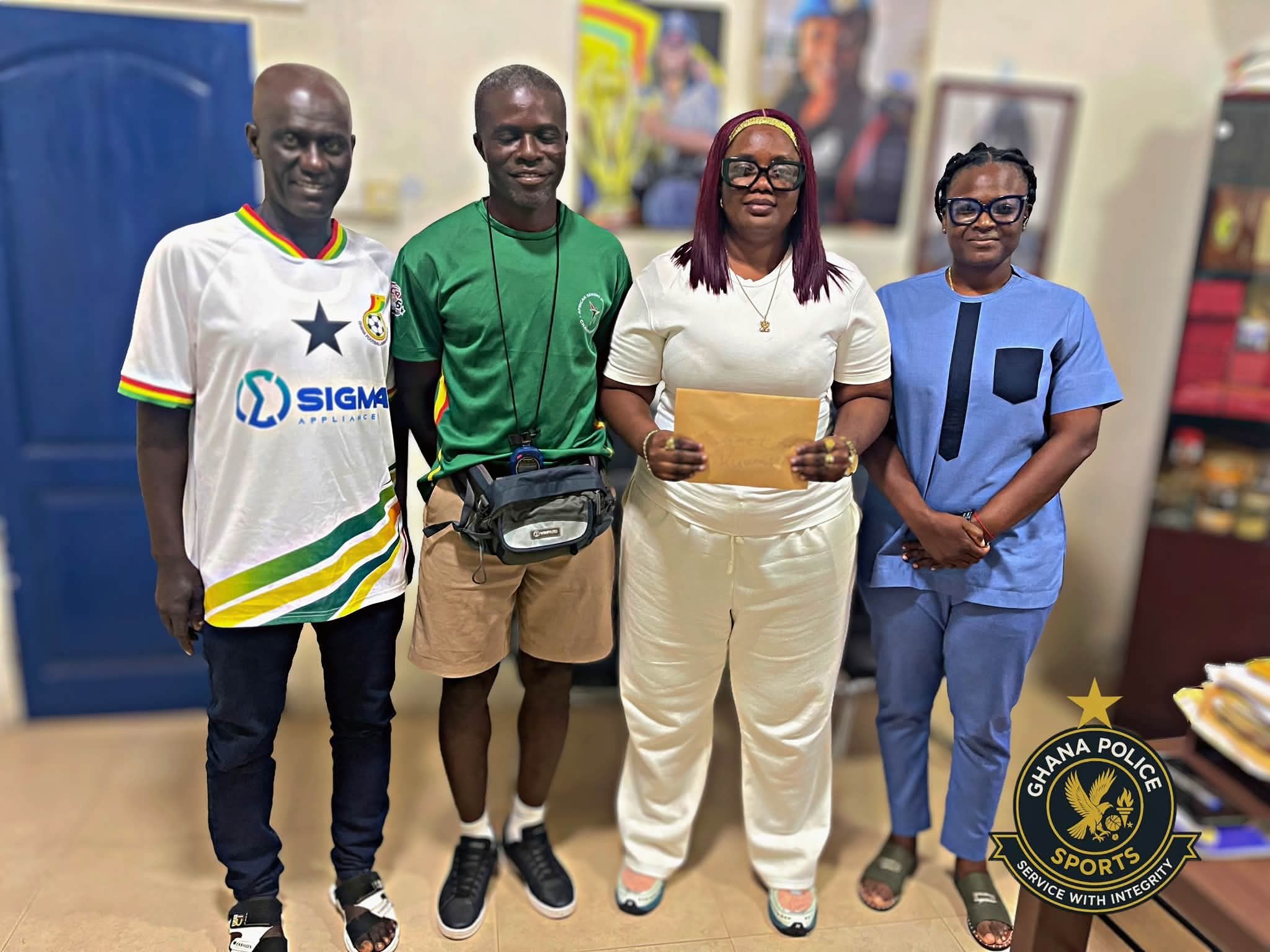 C/Insp. Isaac Nii Lamptey Donates GHS 5,000 to Support Police Sports Ahead of SESSA
