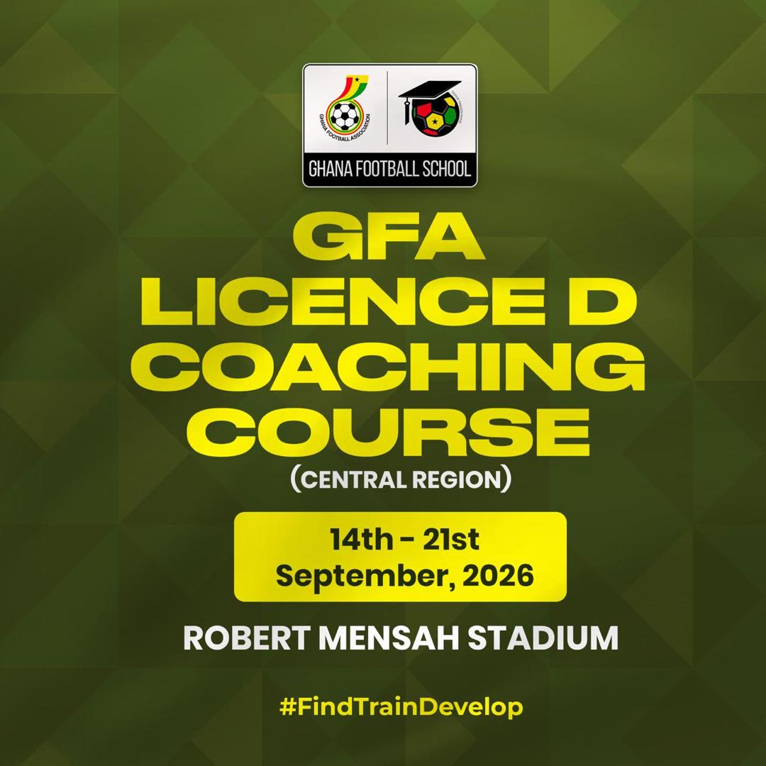 GFA to Organise Licence D Coaching Course in Central Region