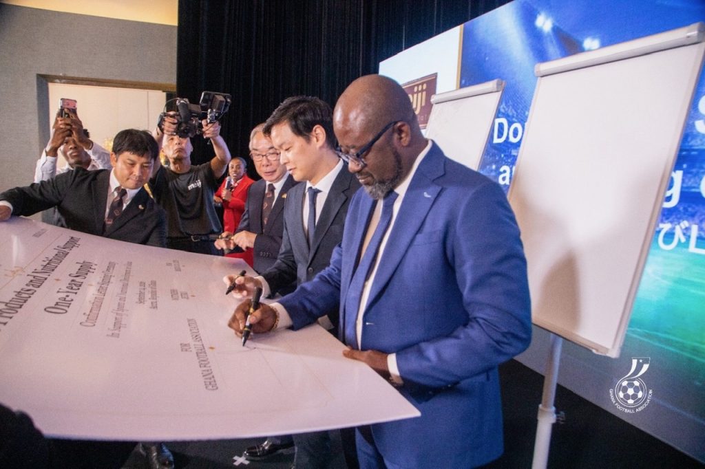 GFA and Meiji Holdings Sign MoU to Advance Sports Nutrition, Player Performance and Football Development