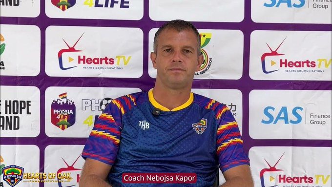 Kapor Vows Tactical Flexibility as Hearts Chase Perfect Start