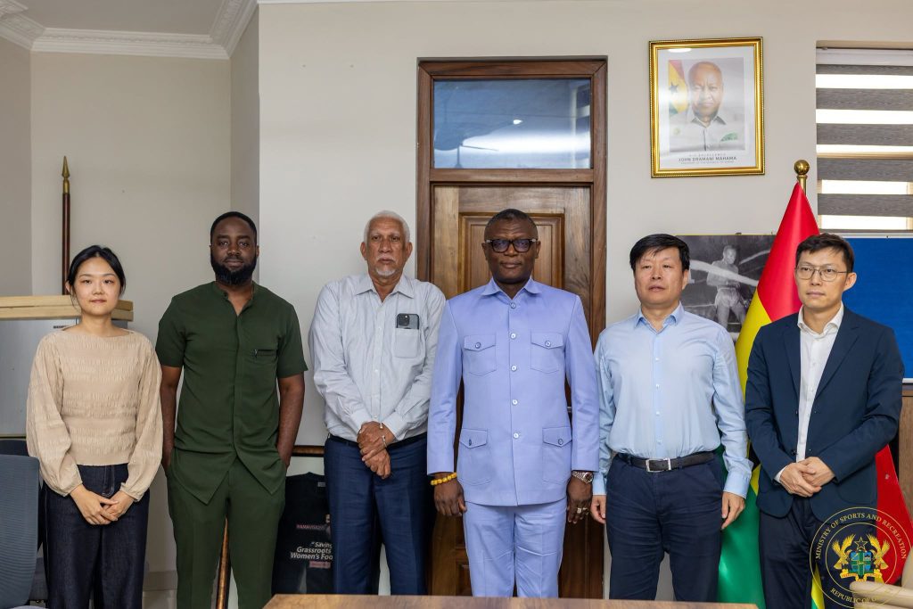 China Railway Construction Explores Sports Infrastructure Partnership with Ghana